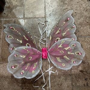 Early 2000s Handmade/Hand Embellished Renaissance Festival Fairy Wings